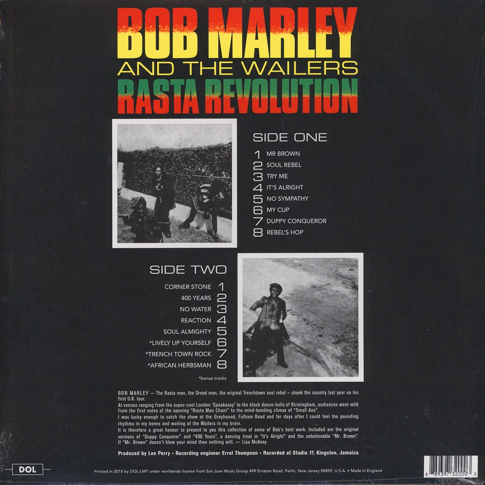 Bob Marley & The Wailers - Rasta Revolution