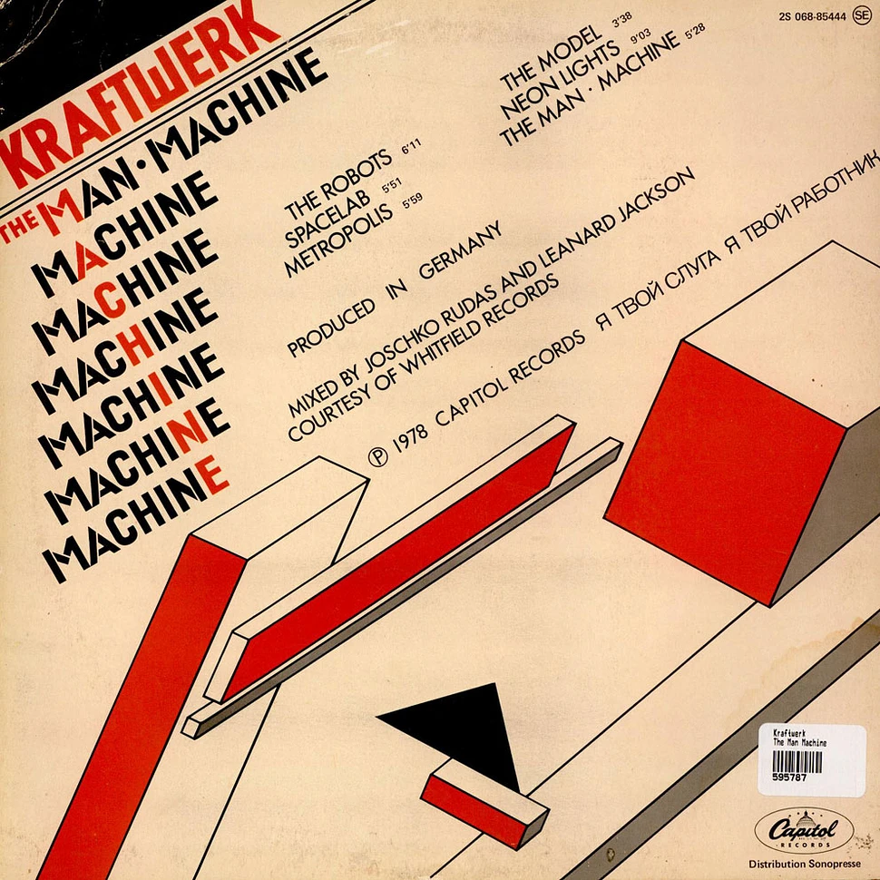 Kraftwerk - The Man•Machine