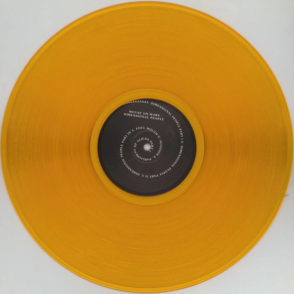 Mouse On Mars - Dimensional People Gold Vinyl Edition