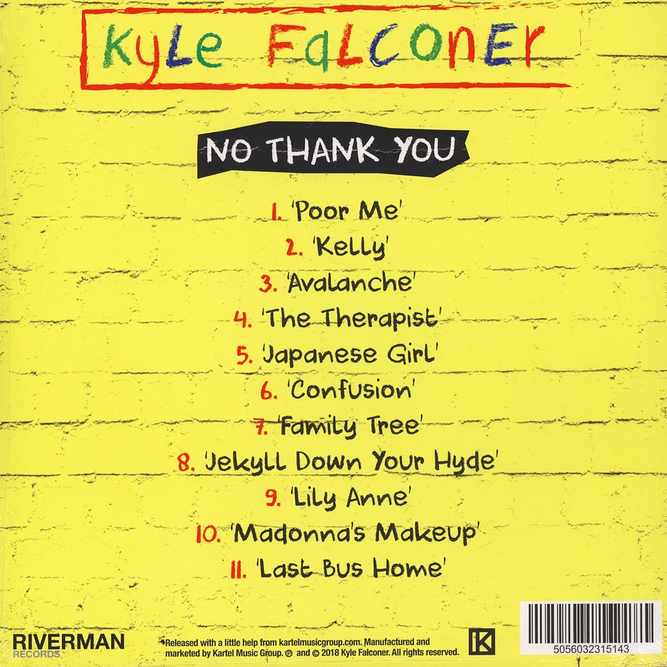 Kyle Falconer - No Thank You