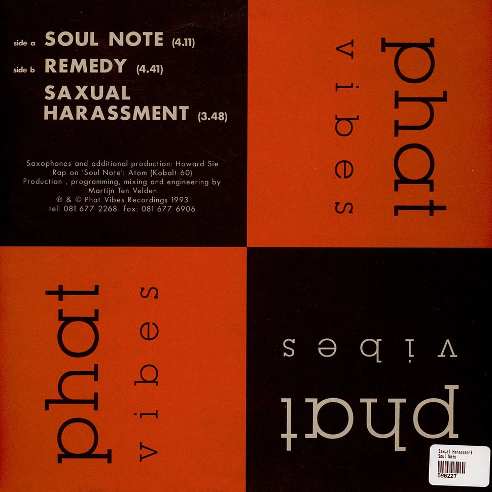 Saxual Harassment - Soul Note