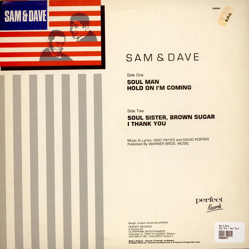 Sam & Dave - Soul Man / Soul Sister, Brown Sugar
