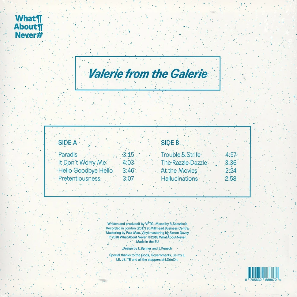 Valerie From The Galerie - Tape One