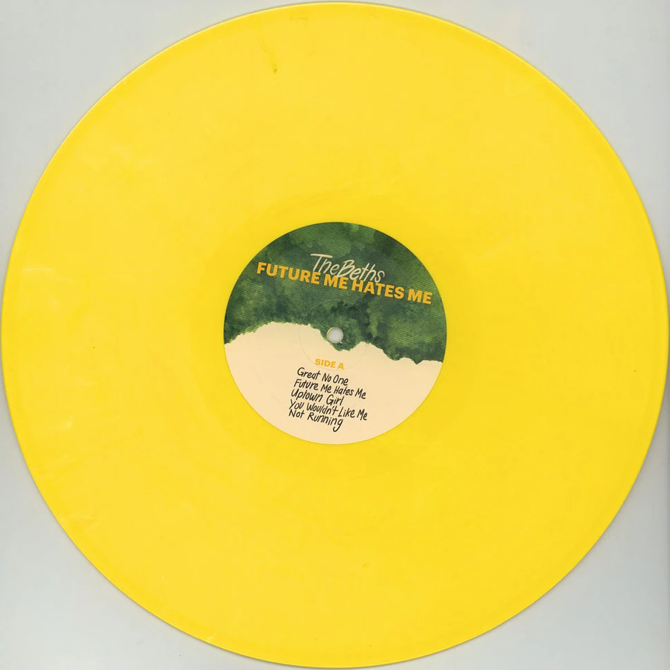 The Beths - Future Me Hates Me Yellow Vinyl Edition