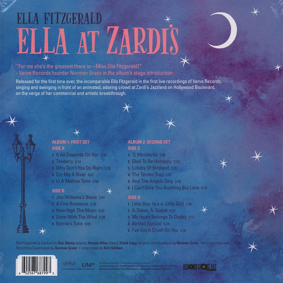 Ella Fitzgerald - Ella At Zardi's