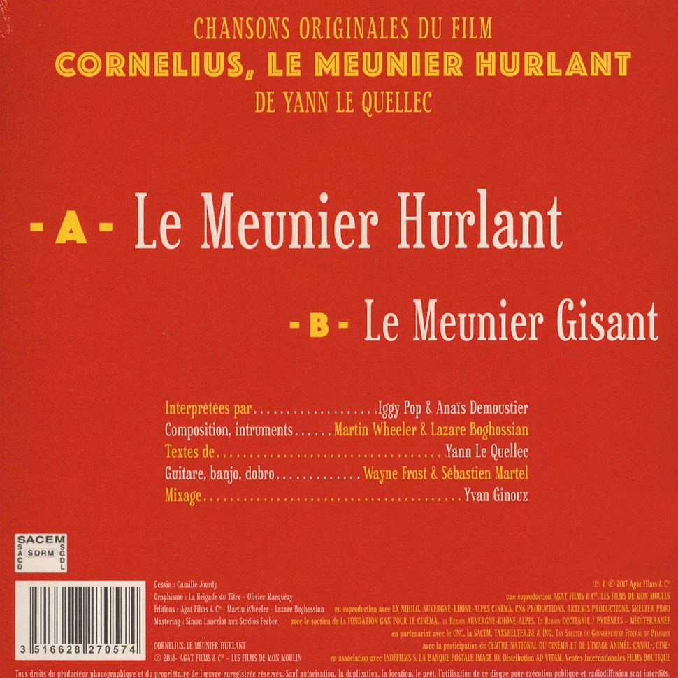 Iggy Pop & Anais Demoustier - Chantent Cornelius, Le Meunier Hurlant
