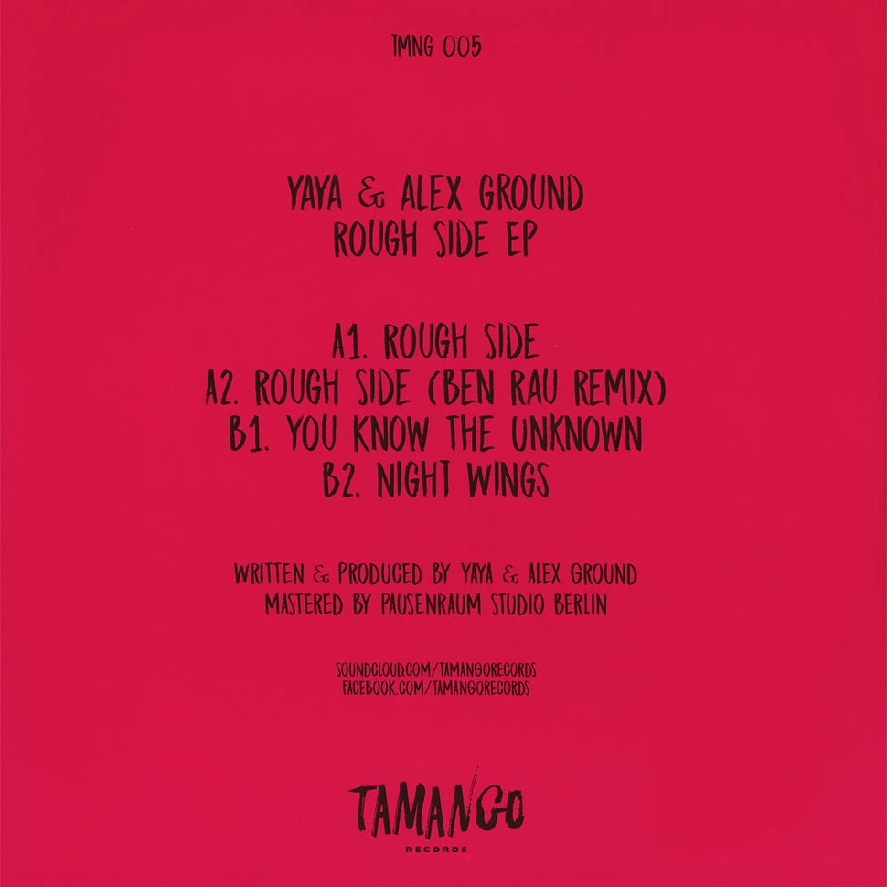 Yaya & Alex Ground / Ben Rau - Rough Side EP