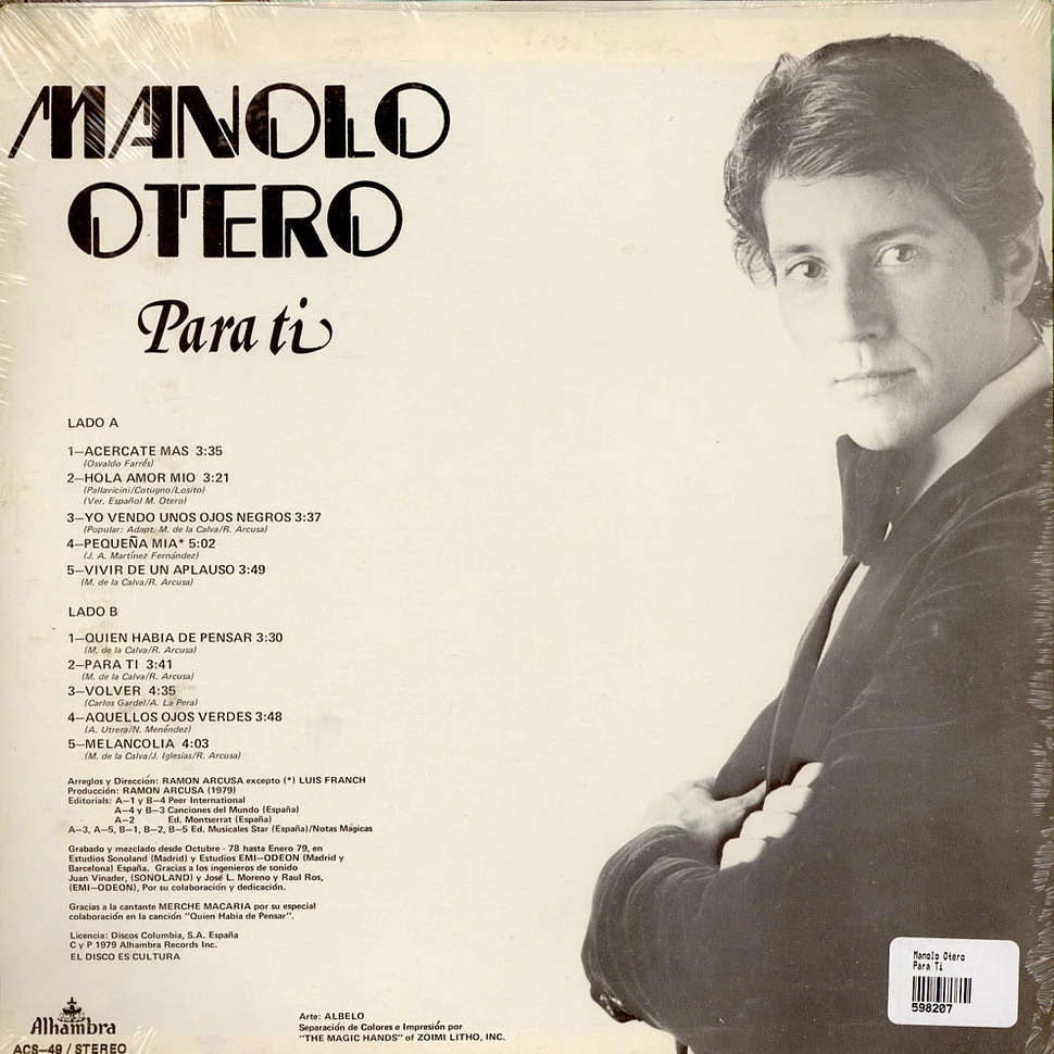Manolo Otero - Para Ti