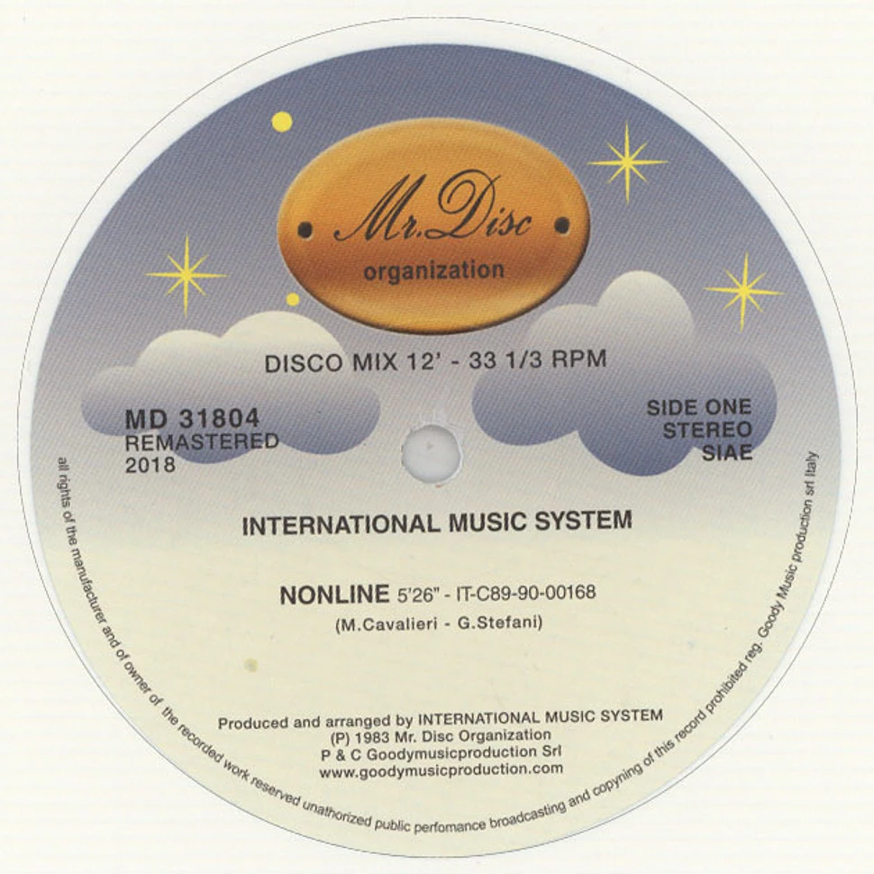 International Music System - IMS Remastered 2018 White Vinyl Edition