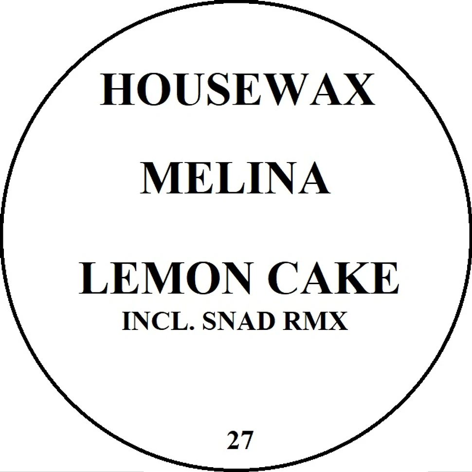 Melina - Lemon Cake