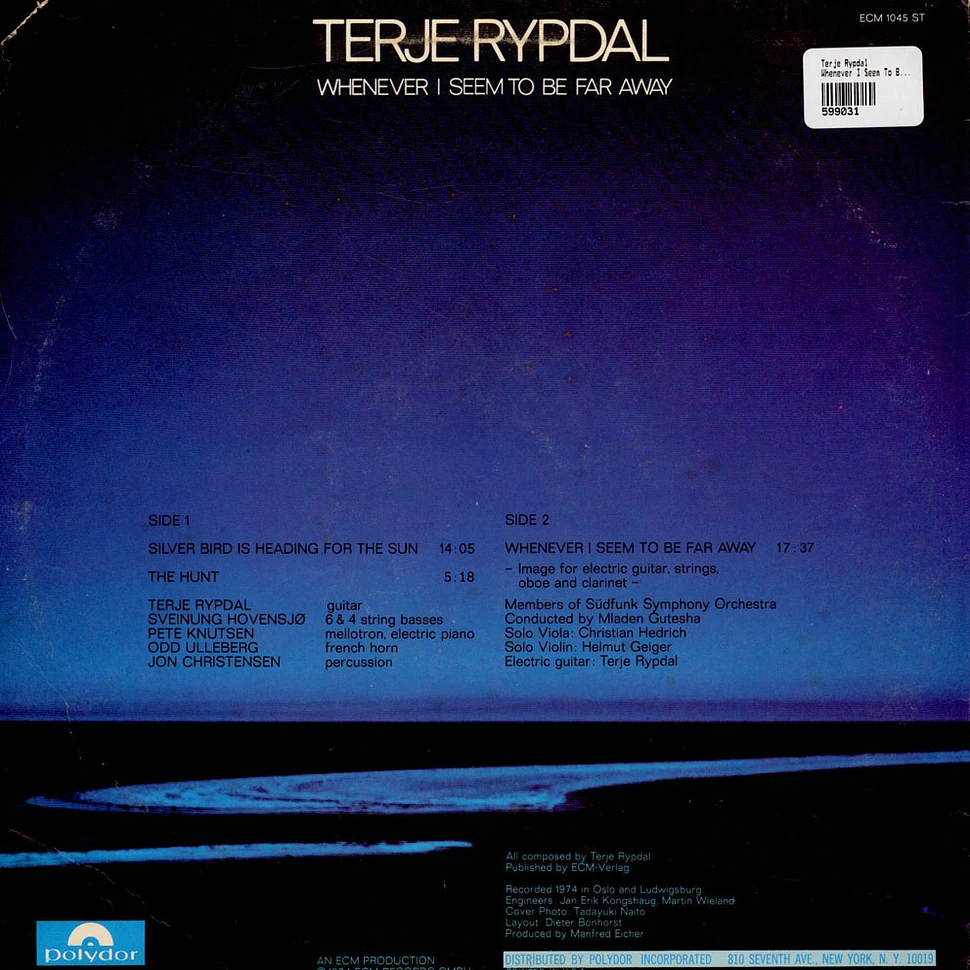 Terje Rypdal - Whenever I Seem To Be Far Away