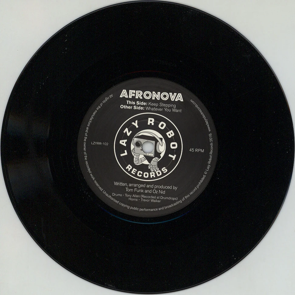 AfroNova - Whatever You Want / Keep Stepping feat. Tony Allen