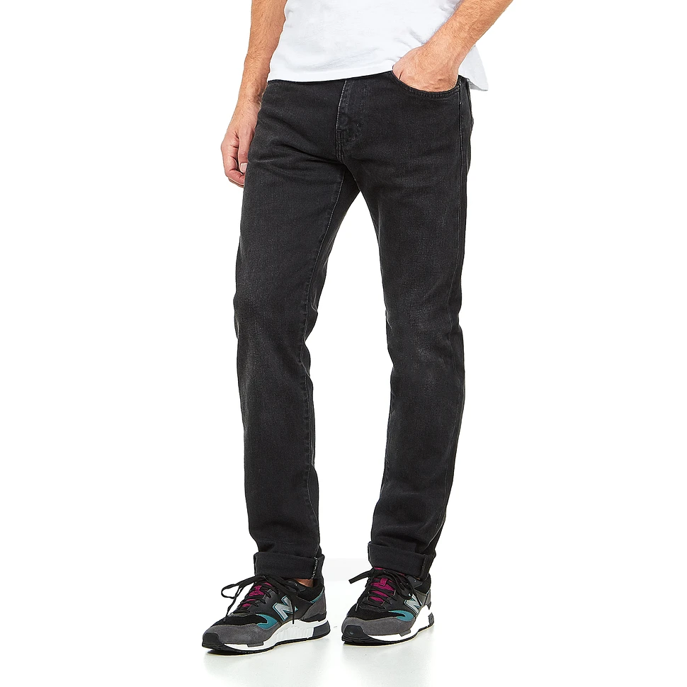 Edwin - ED-80 Slim Tapered Jeans CS Power Black Denim, 12.25 oz