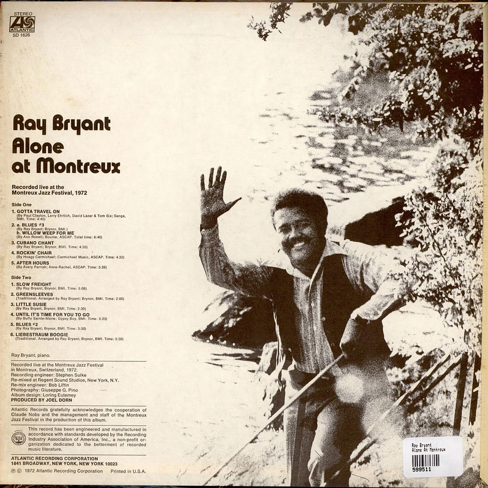 Ray Bryant - Alone At Montreux