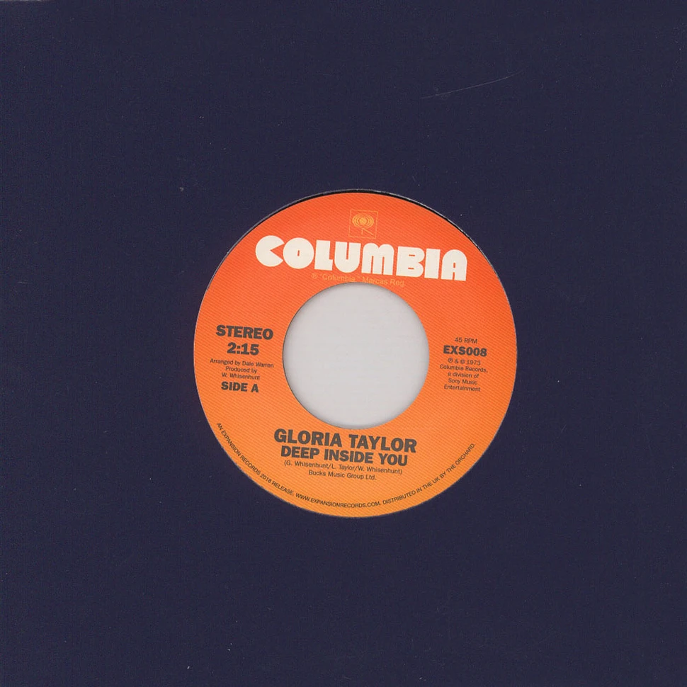 Gloria Taylor - Deep Inside You / World That's Not Real