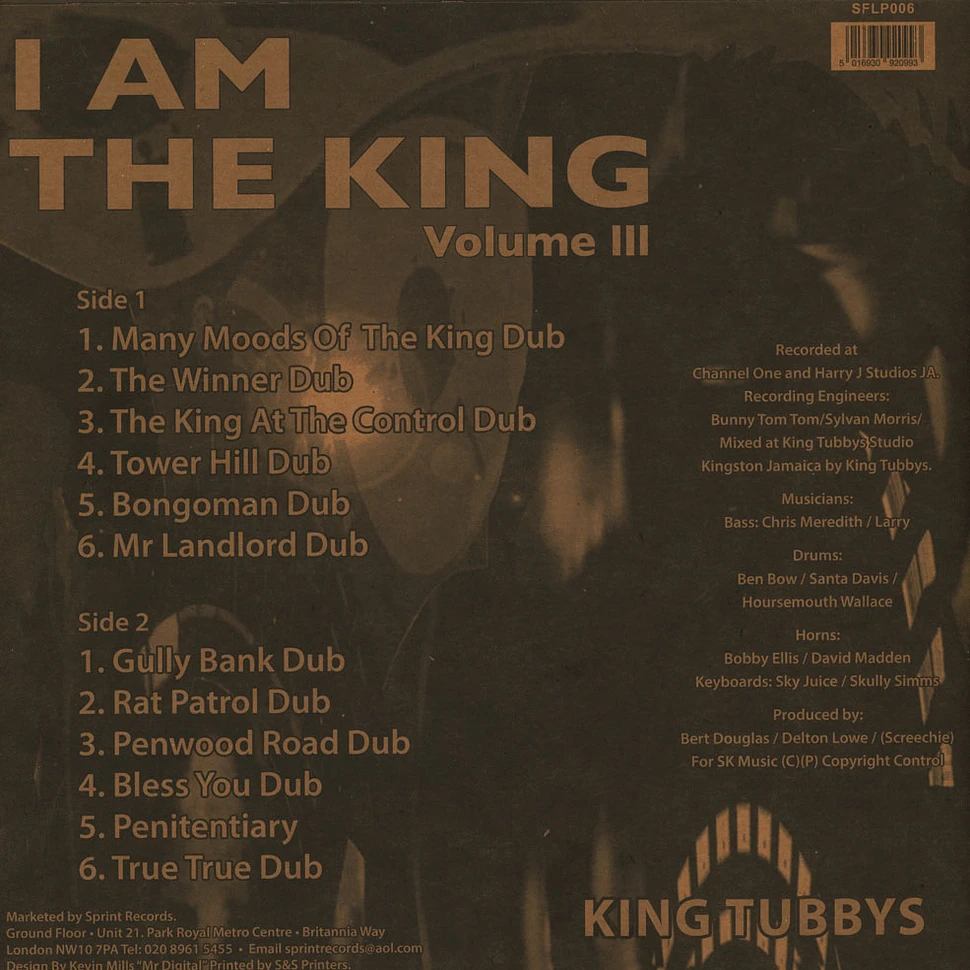 King Tubby - I Am The King Volume 3