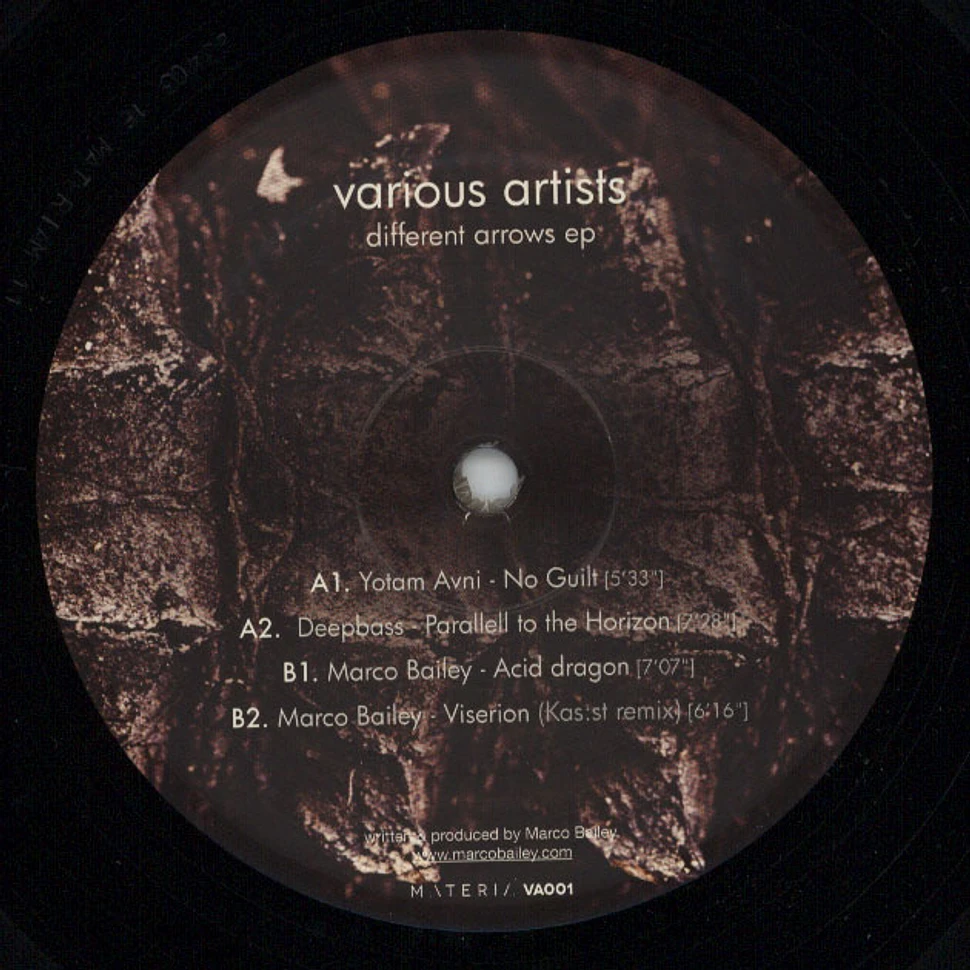 Yotam Avni, Deepbass & Marco Bailey - Different Arrows EP