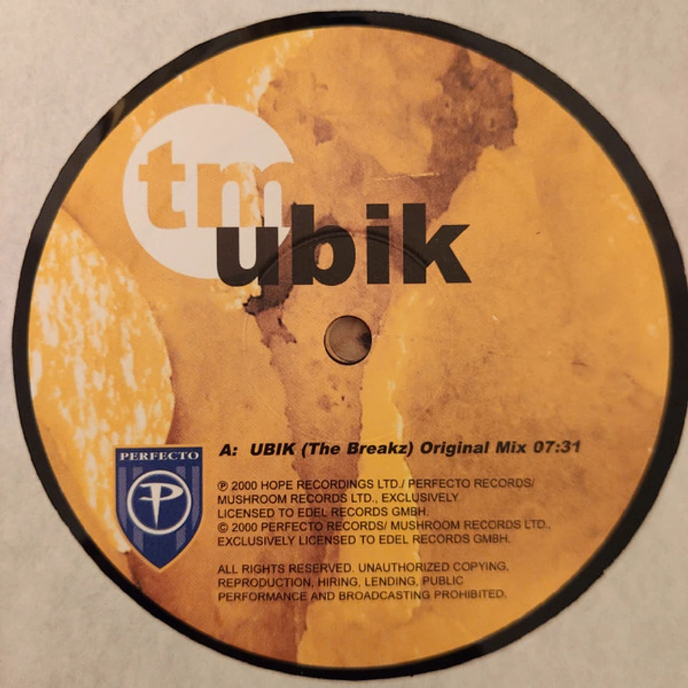 Timo Maas Featuring Martin Bettinghaus - Ubik