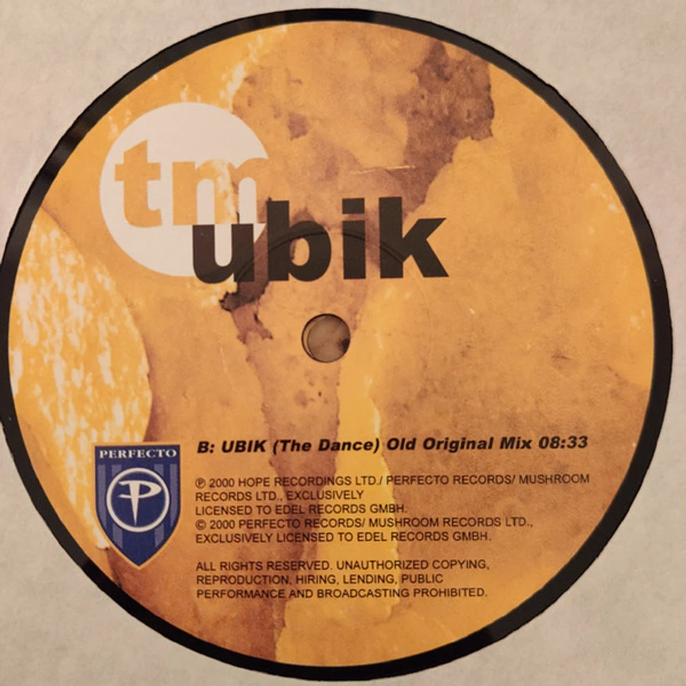 Timo Maas Featuring Martin Bettinghaus - Ubik