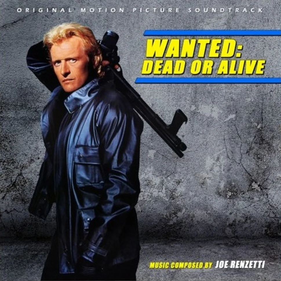 Joe Renzetti - OST Wanted: Dead or Alive Limited Blue White Marbled Vinyl Edition
