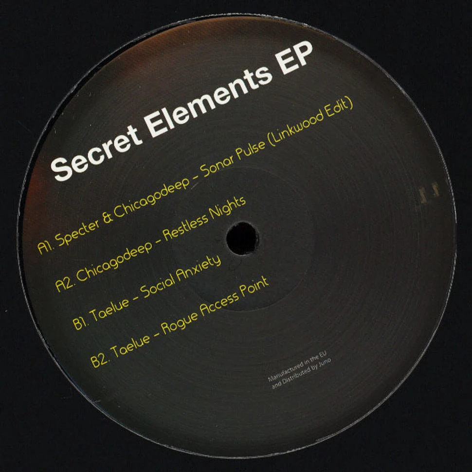 V.A. - Secret Elements EP Repress Edition