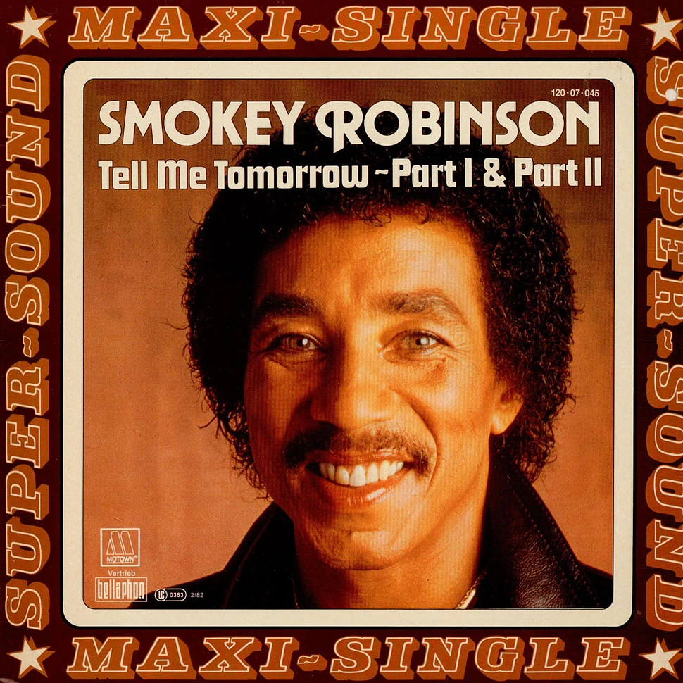 Smokey Robinson - Tell Me Tomorrow ~ Part I & Part II