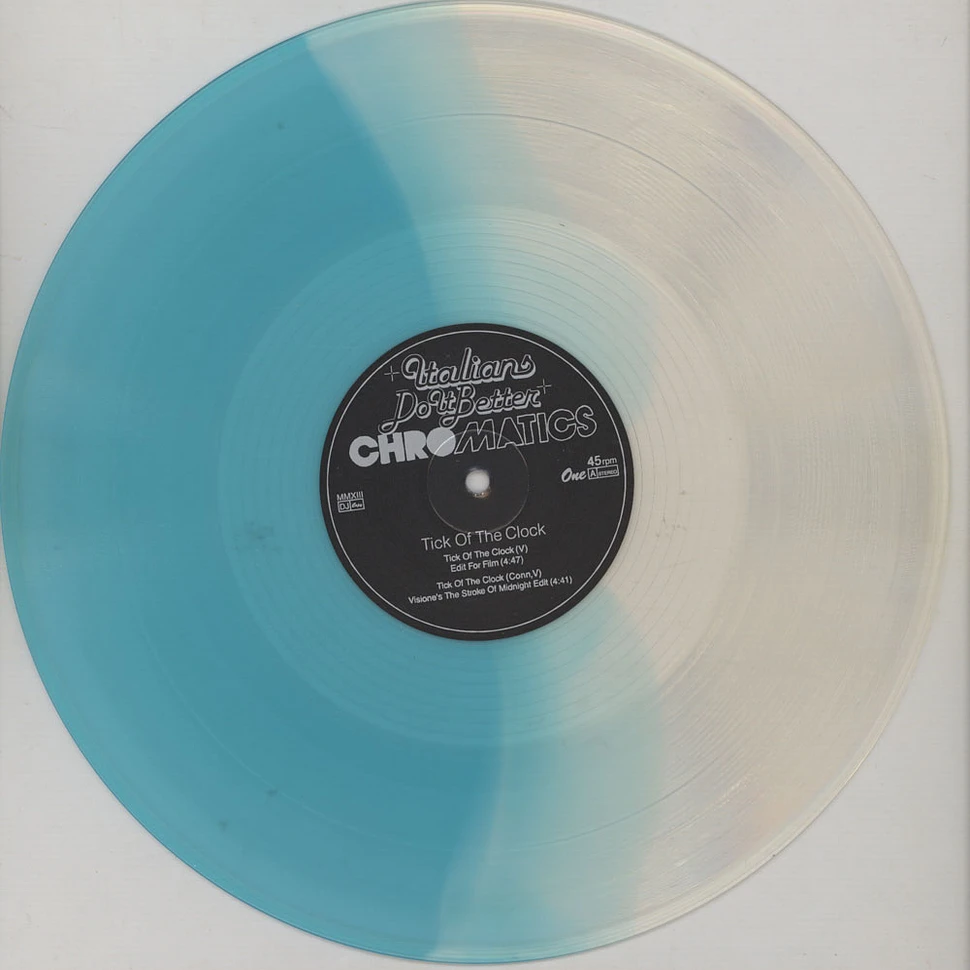 Chromatics - Tick Of The Clock Blue Vinyl Edition