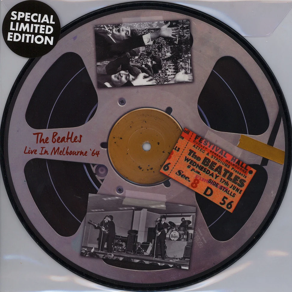 The Beatles - Live In Melbourne 1964 Picture Disc Edition