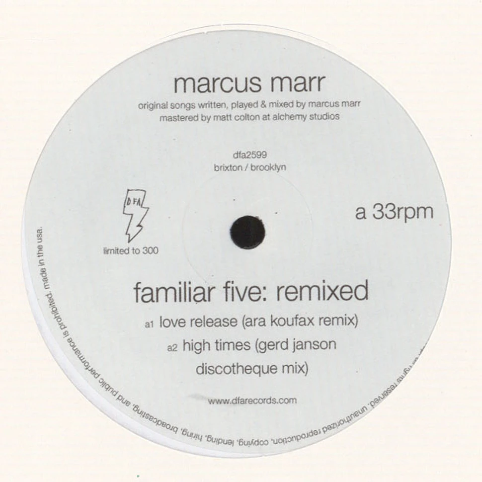 Marcus Marr - Familiar Five: Remixed