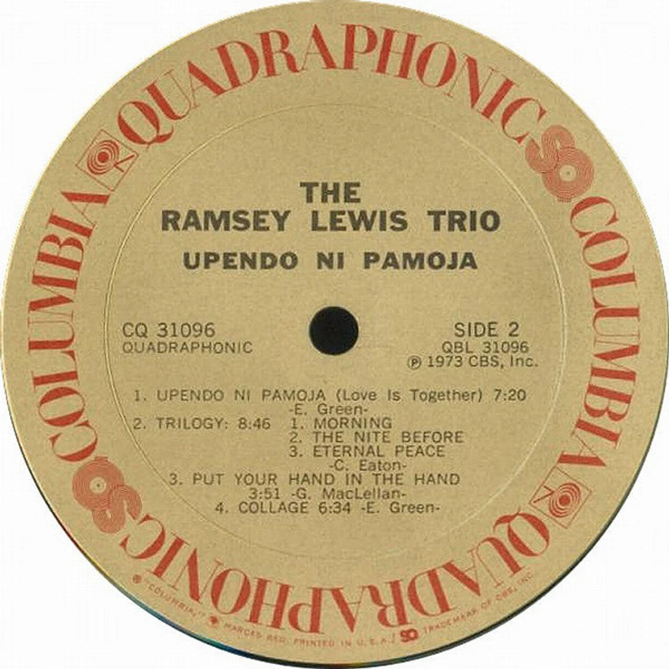 The Ramsey Lewis Trio - Upendo Ni Pamoja