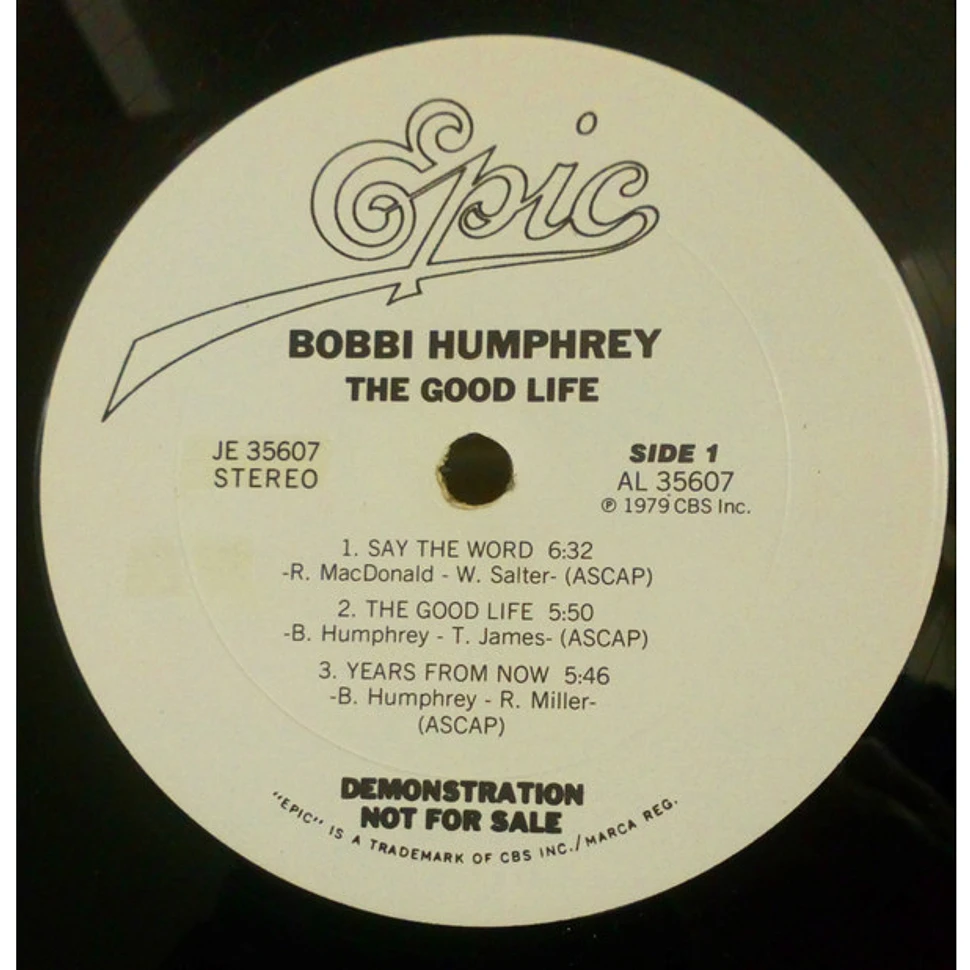 Bobbi Humphrey - The Good Life