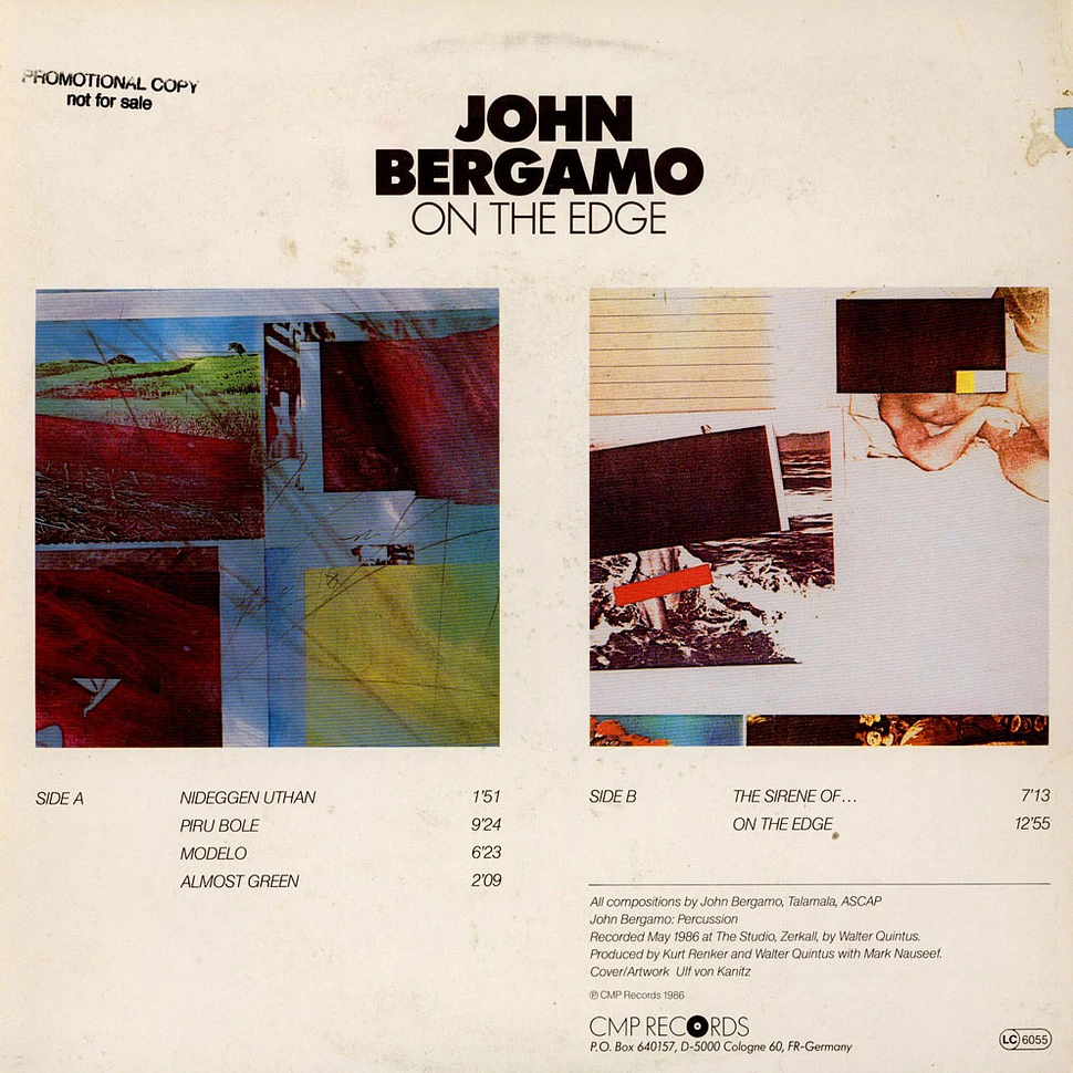 John Bergamo - On The Edge