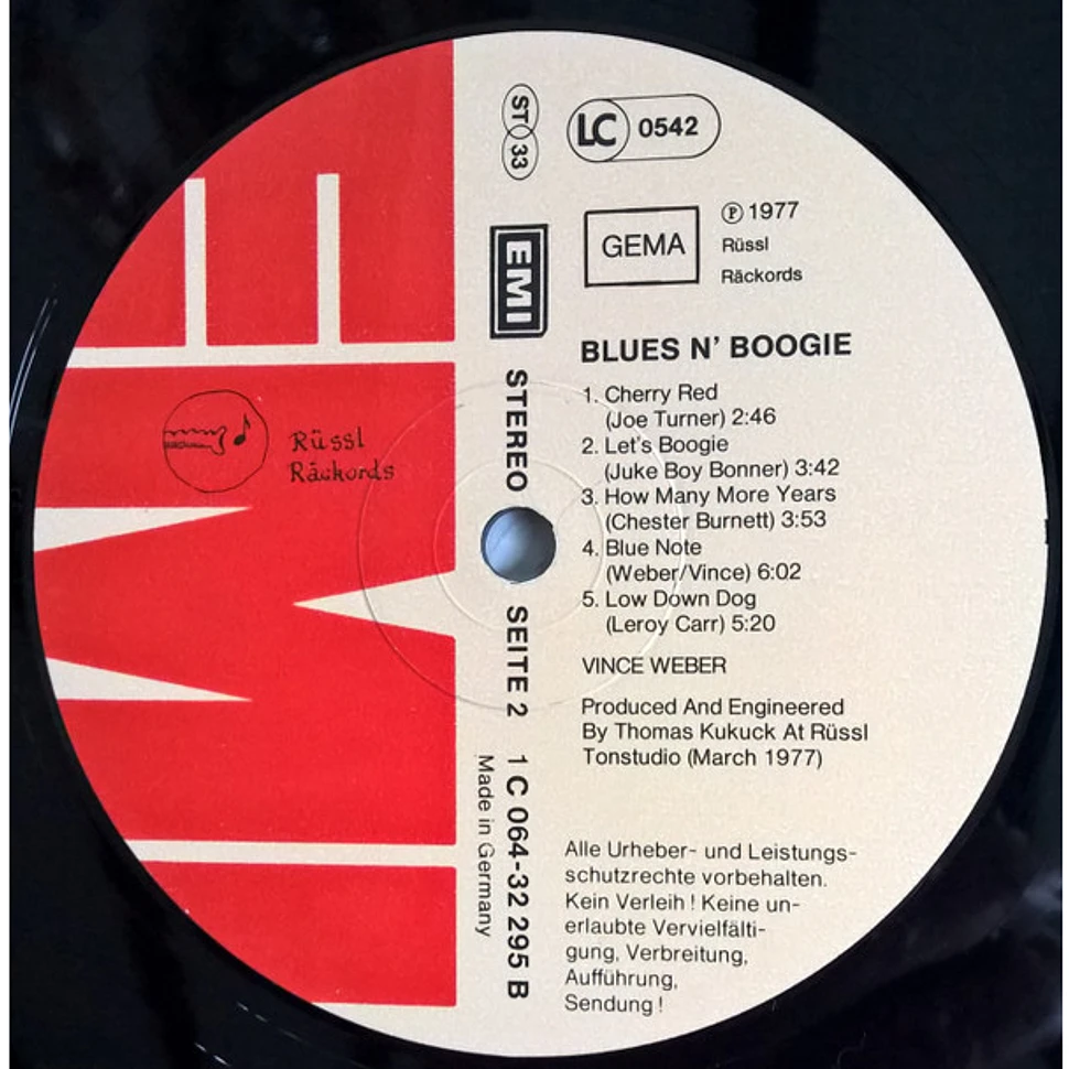 Vince Weber - Blues 'n Boogie