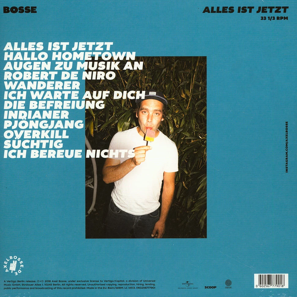 Bosse - Alles Ist Jetzt