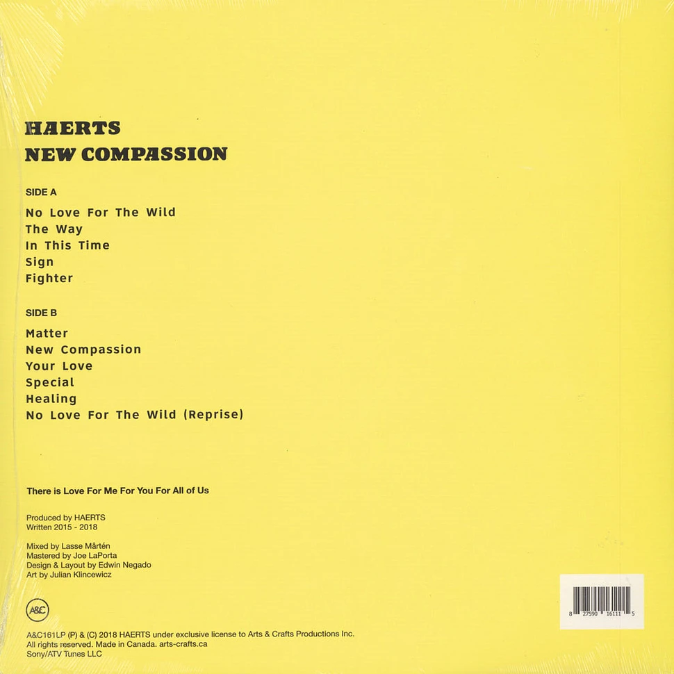 Haerts - New Compassion