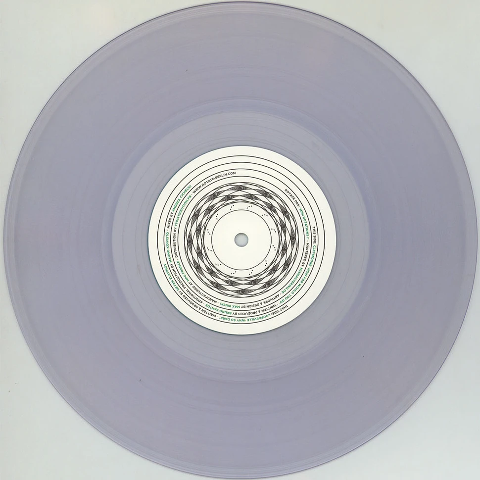 Cleymoore & Loopdeville - Mini Rotations I Clear Vinyl Edition