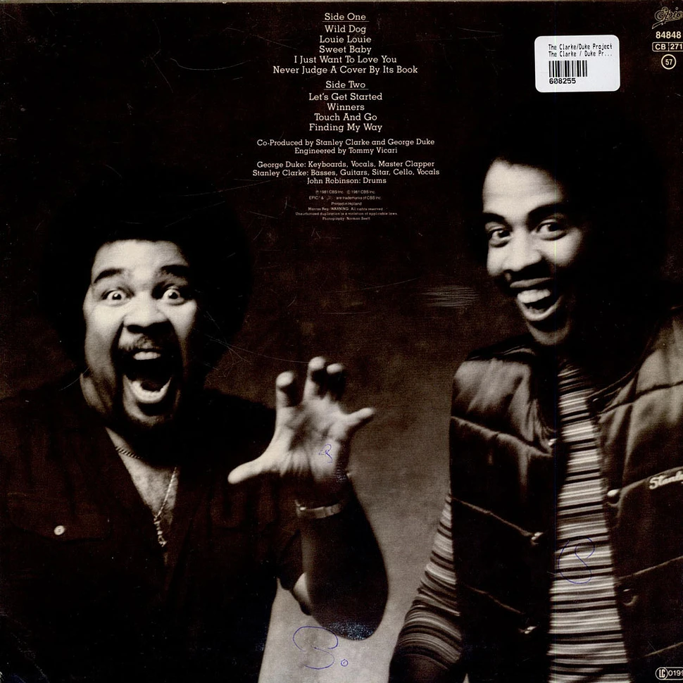 Stanley Clarke/George Duke - The Clarke / Duke Project