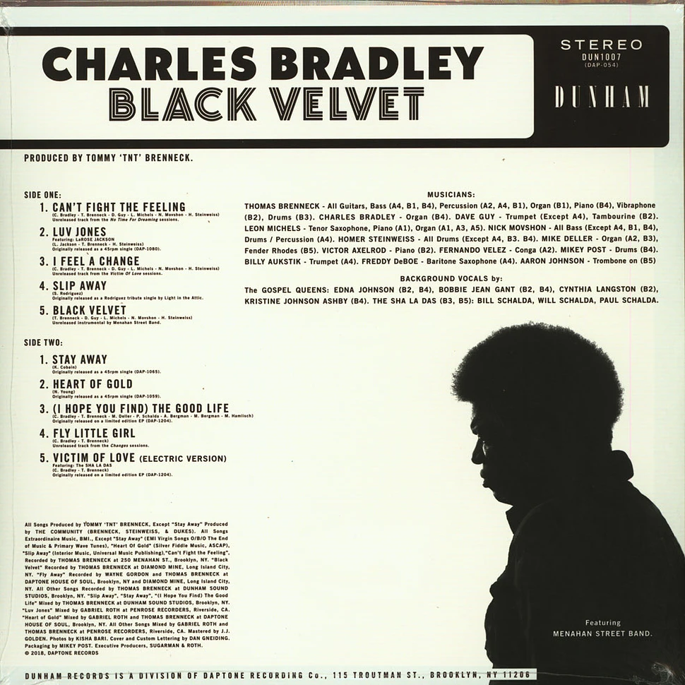 Charles Bradley - Black Velvet Colored Vinyl Edition