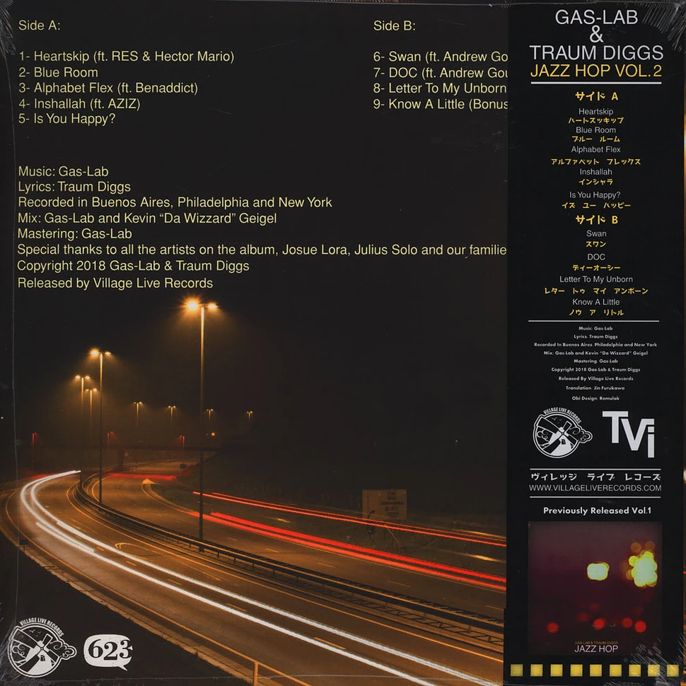 Gas-Lab & Traum Diggs - Jazz Hop Volume 2