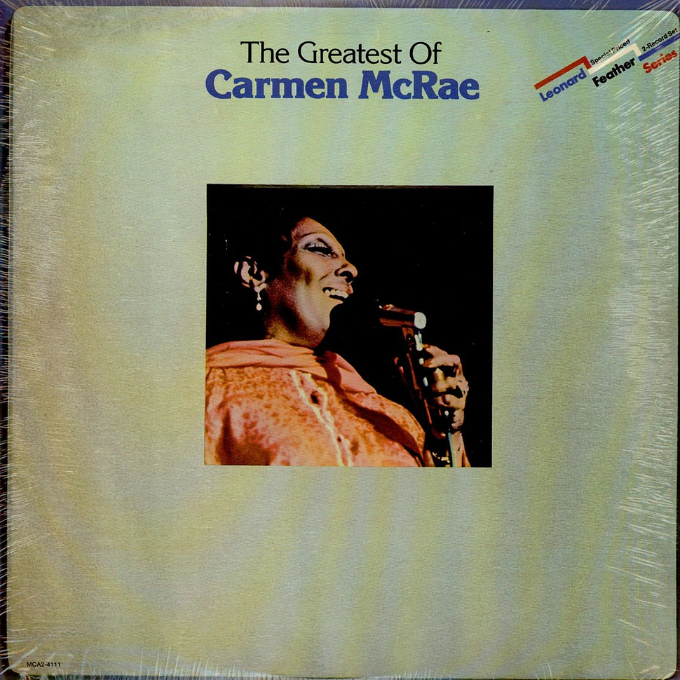 Carmen McRae - The Greatest Of Carmen McRae