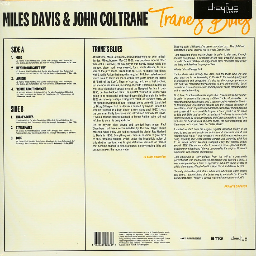 Miles Davis & John Coltrane - Trane's Blues