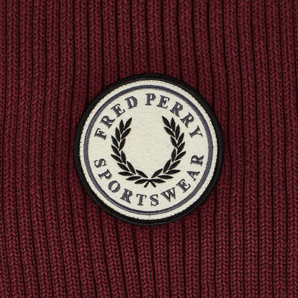 Fred Perry - Ribbed Cotton Scarf