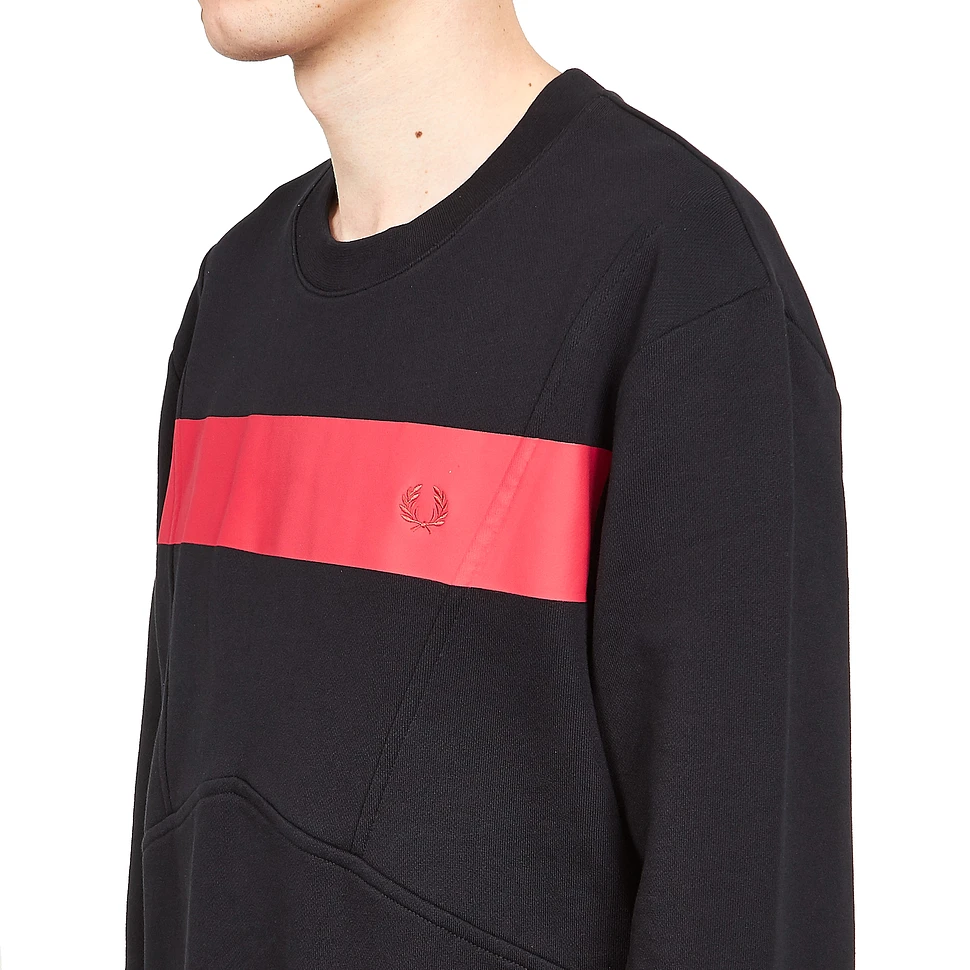 Fred Perry - Printed Chest Panel Sweatshirt