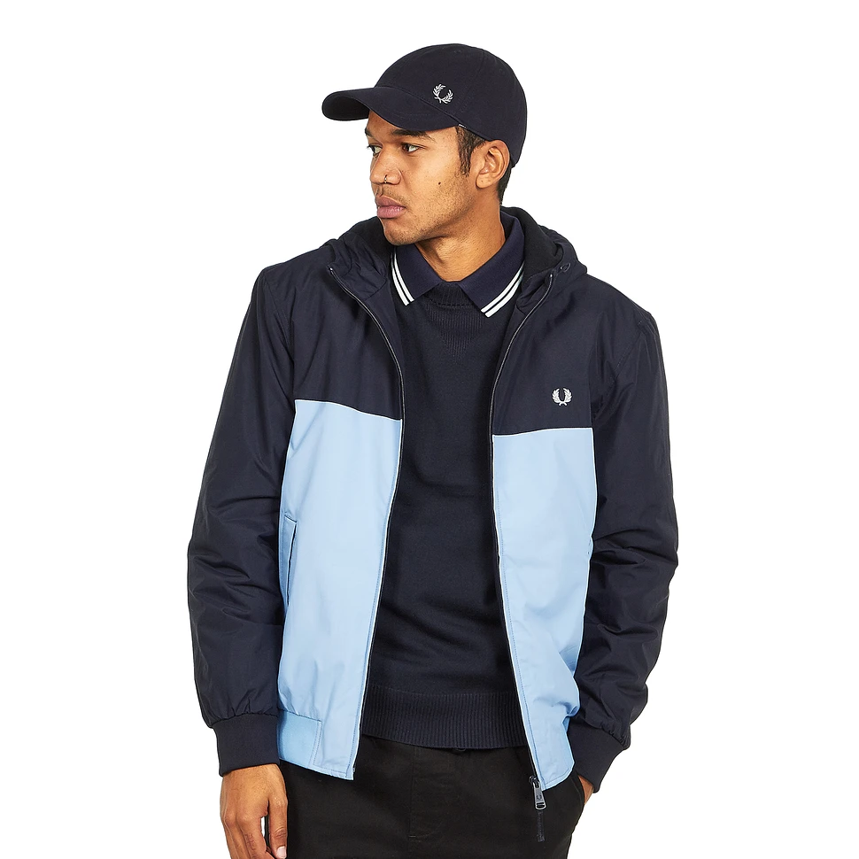 Fred Perry - Hooded Panelled Quilted Jacket