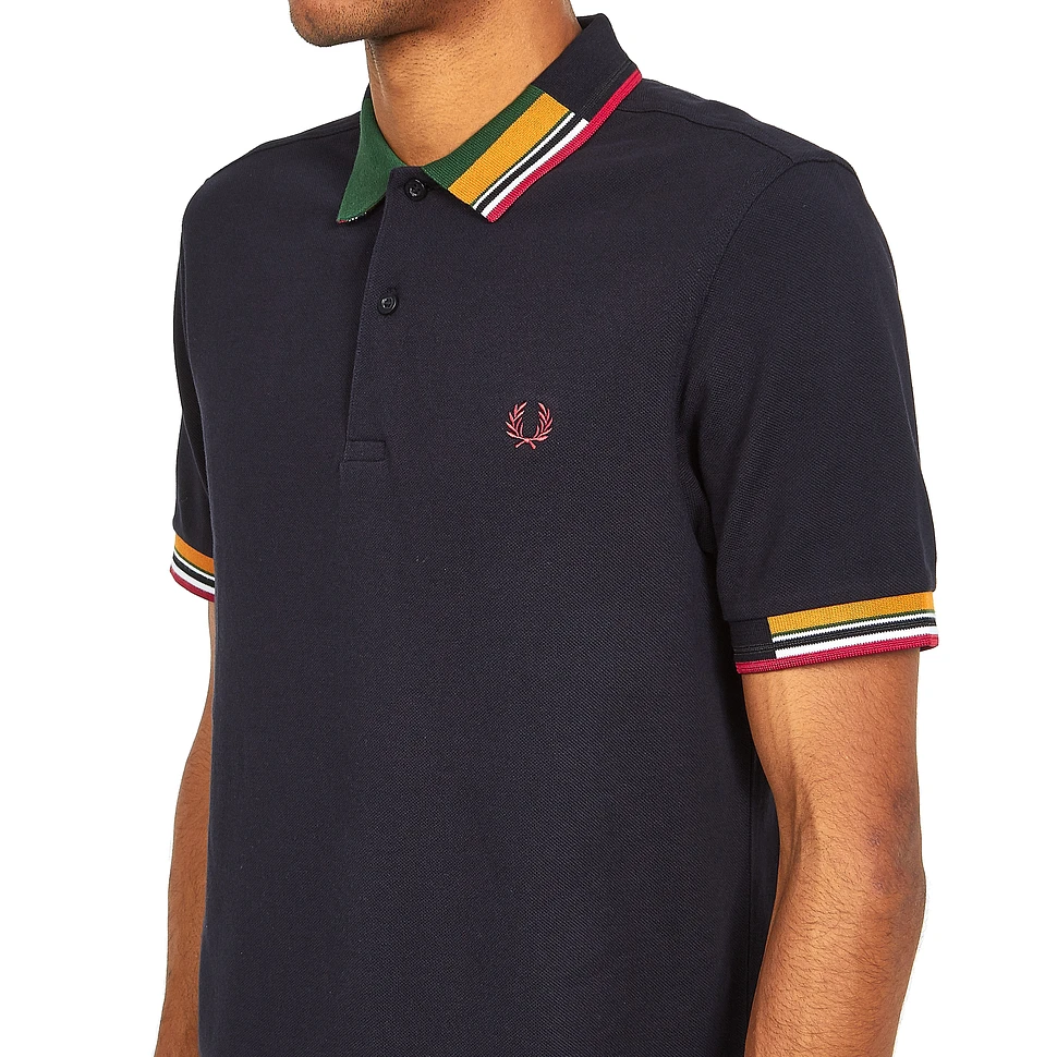 Fred Perry - Abstract Collar Pique Shirt