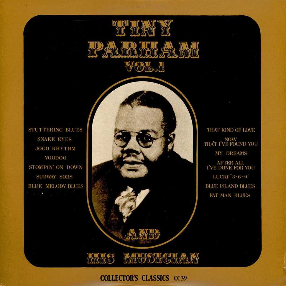 Tiny Parham And His Musicians - Tiny Parham Vol.1