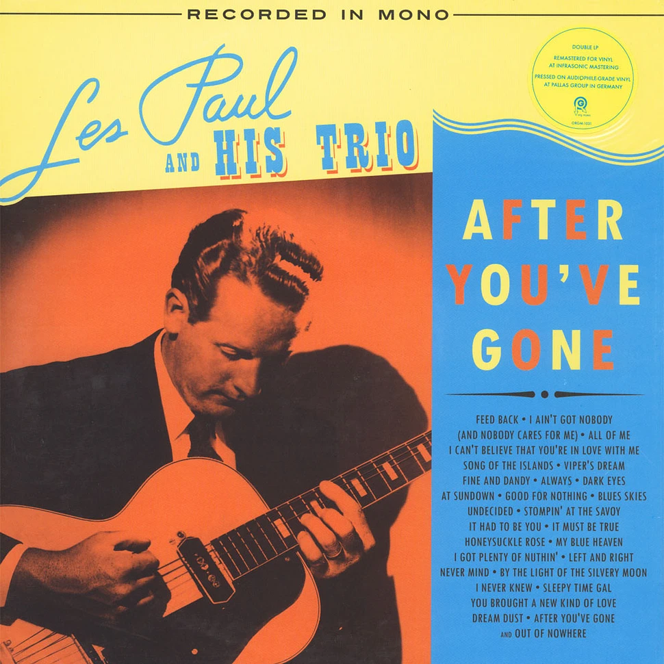 Les Paul & His Trio - After You've Gone