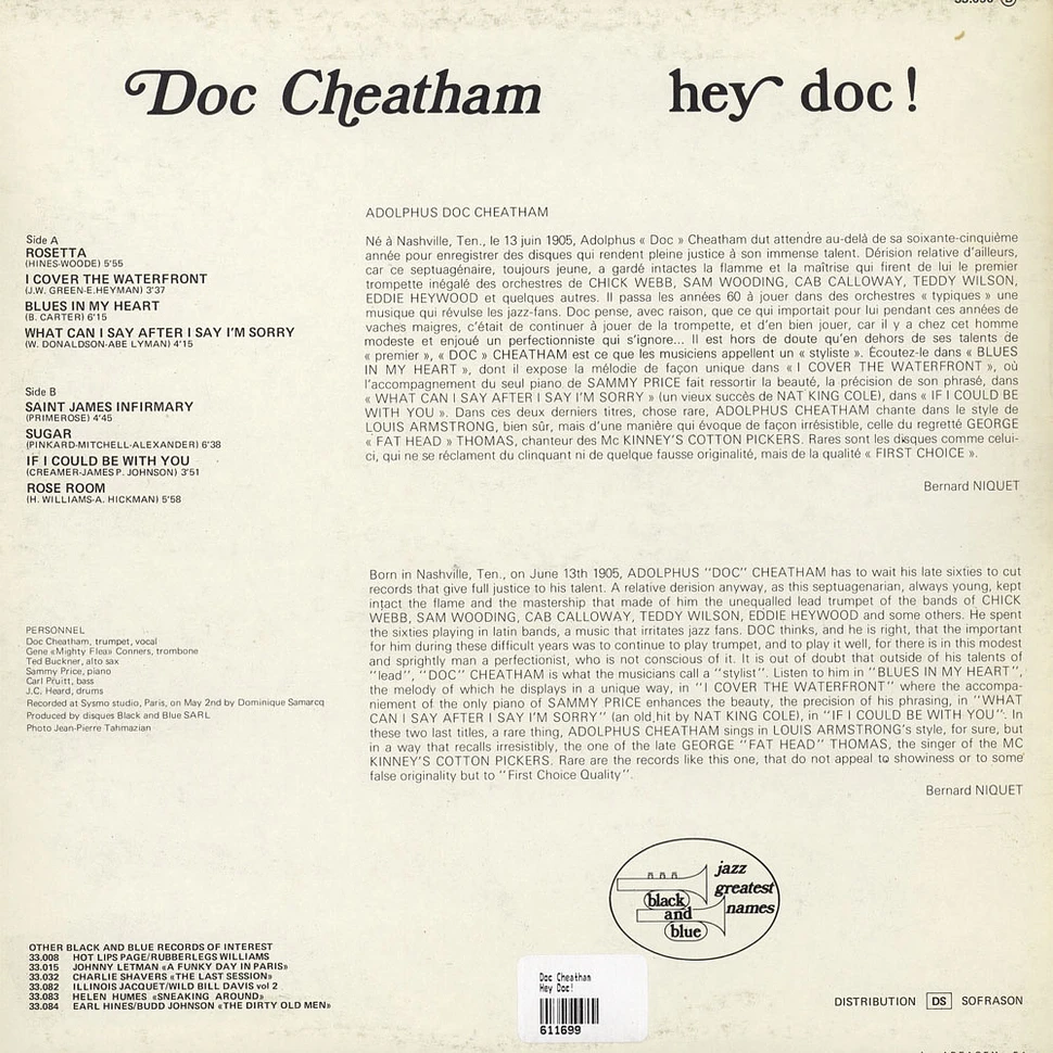 Doc Cheatham - Hey Doc!