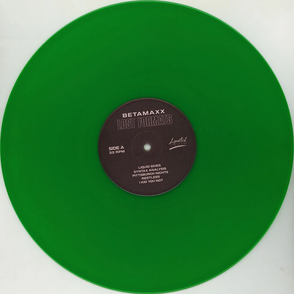 Betamaxx - Lost Formats Transparent Green Colored Vinyl Edition