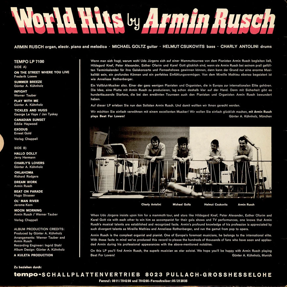 Armin Rusch - Plays Beat For Lovers